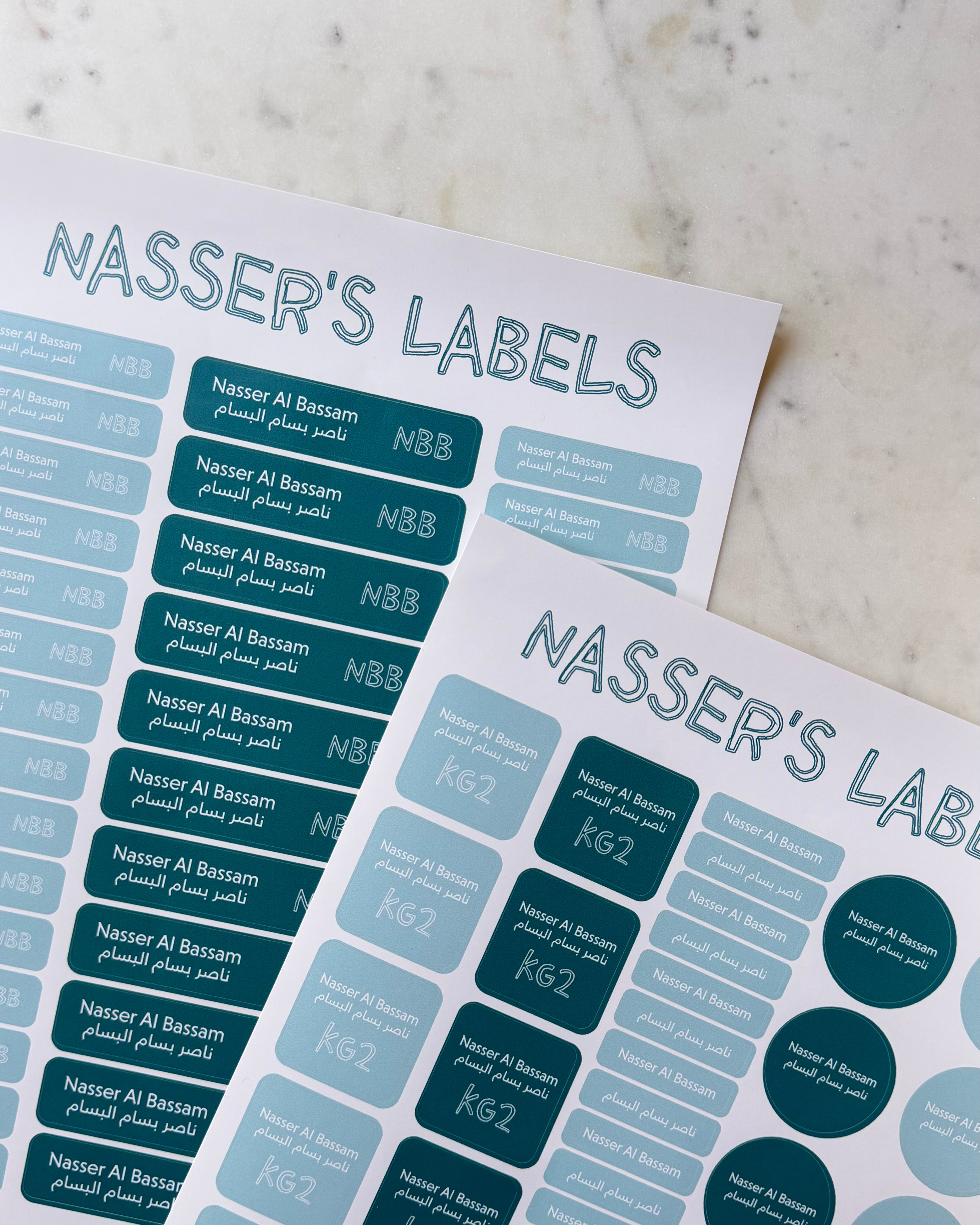 Name Labels