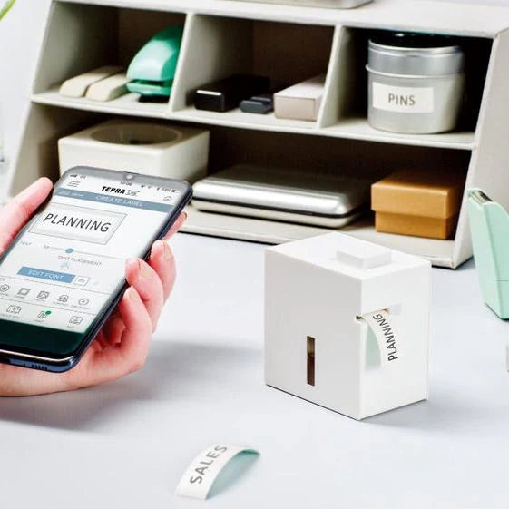King Jim Compact Palm-sized Label Printer