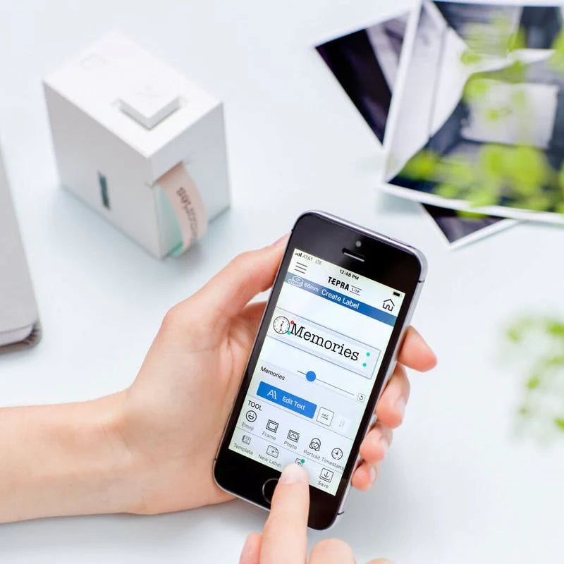 King Jim Compact Palm-sized Label Printer