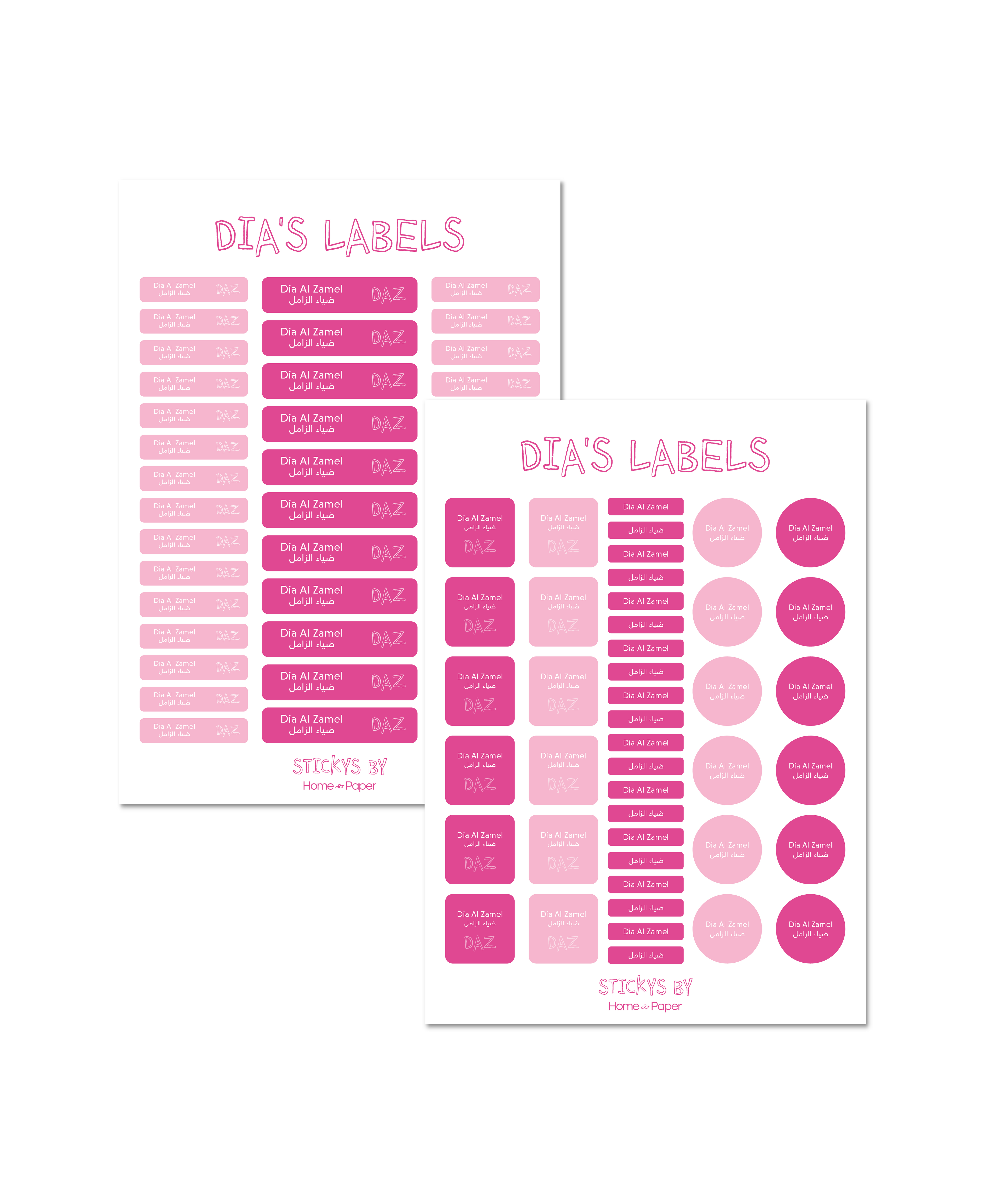 Name Labels
