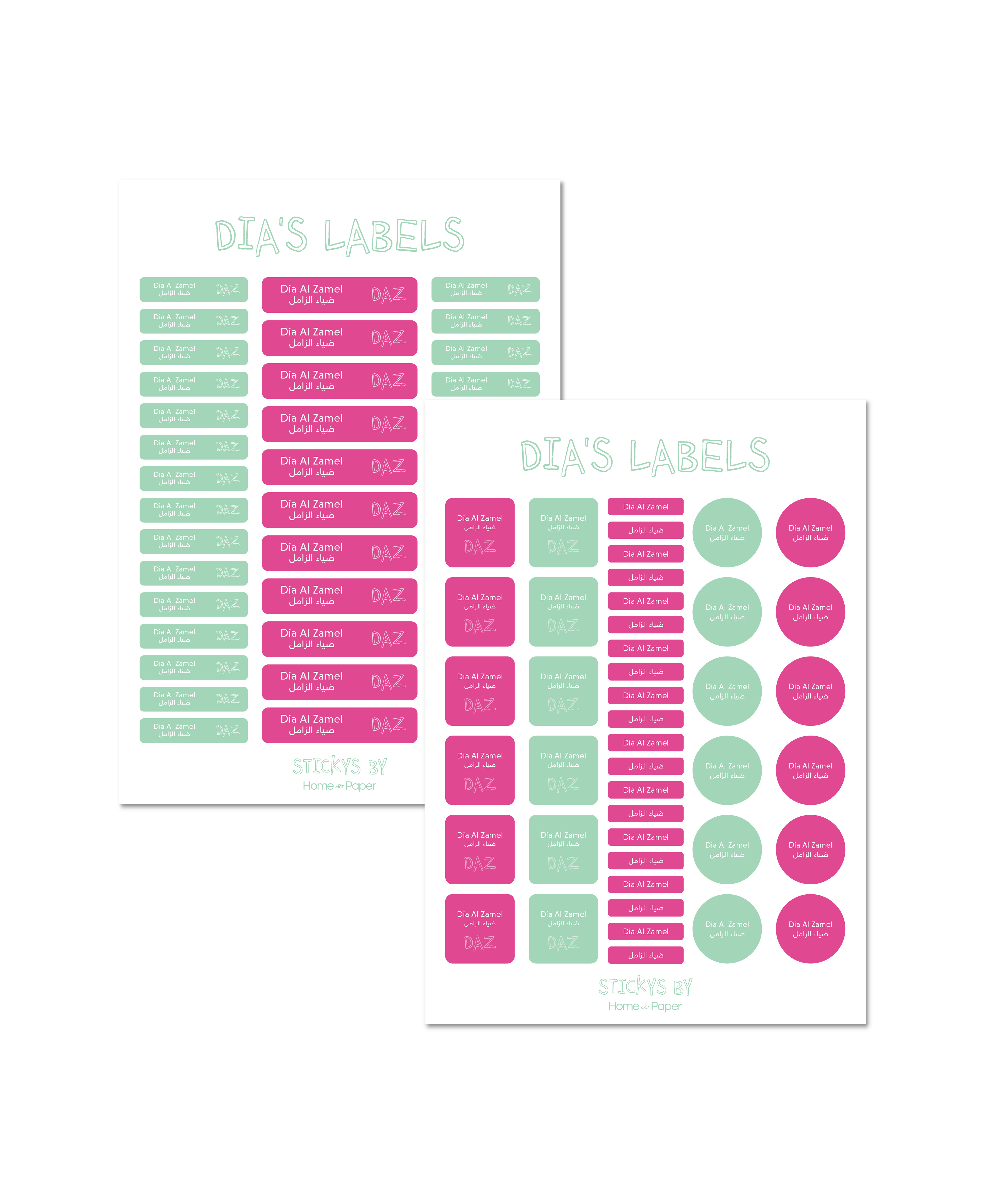 Name Labels