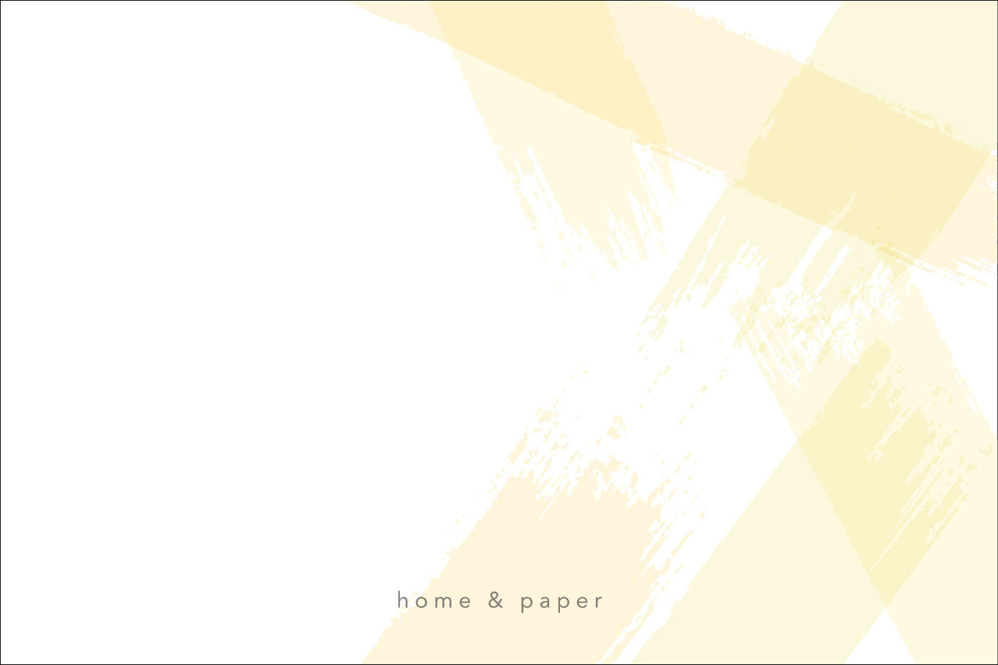 Yellow watercolor strokes