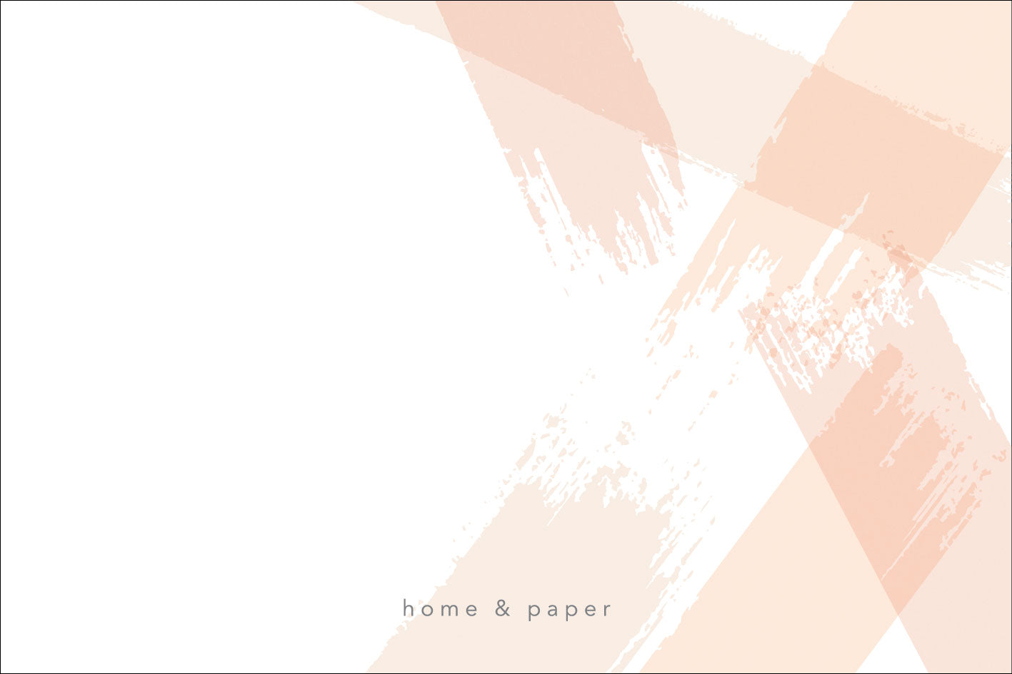 Peach watercolor strokes