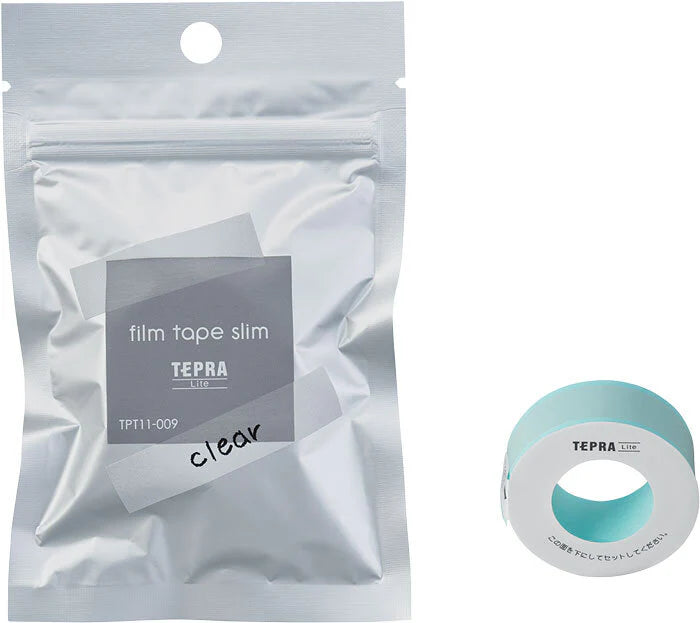 King Jim TPT11-009 TEPRA Lite Film Tape Width 11mm Clear-Made in Japan